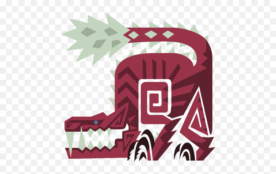 Monster Hunter - Mhw Odogaron Icon Png,Monster Hunter World Logo