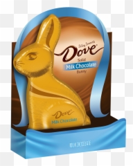 Dove Milk Chocolate Bunnies Are Hopping - Easter png