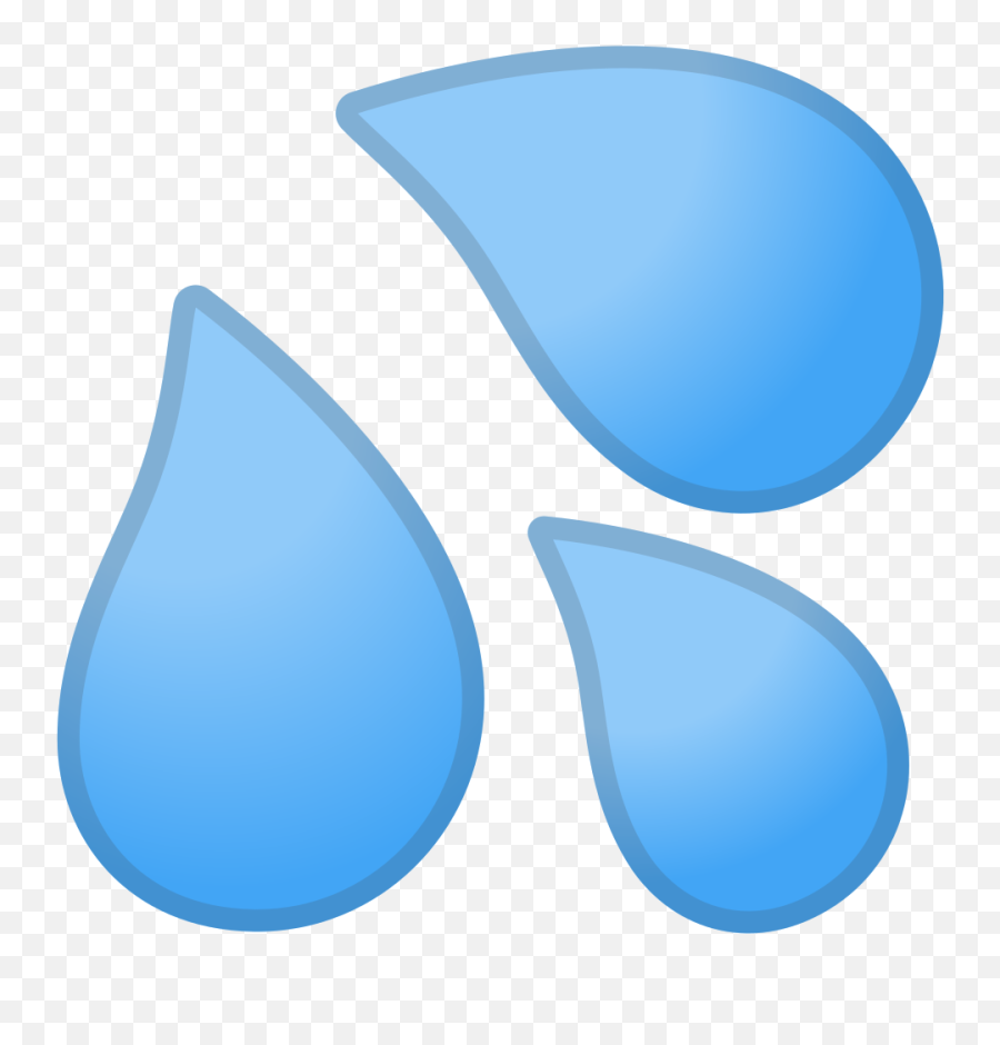 Droplets Clipart Sweat Drops Picture - Transparent Anime Sweat Png,Water Emoji Transparent