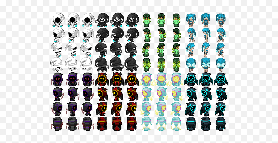 Hbgamesorg U2022 View Topic - Pixel Art Wipssmall Things Thread Rpg Maker Vx Ace Skeleton Sprite Png,Rpg Maker Mv Icon Set Template