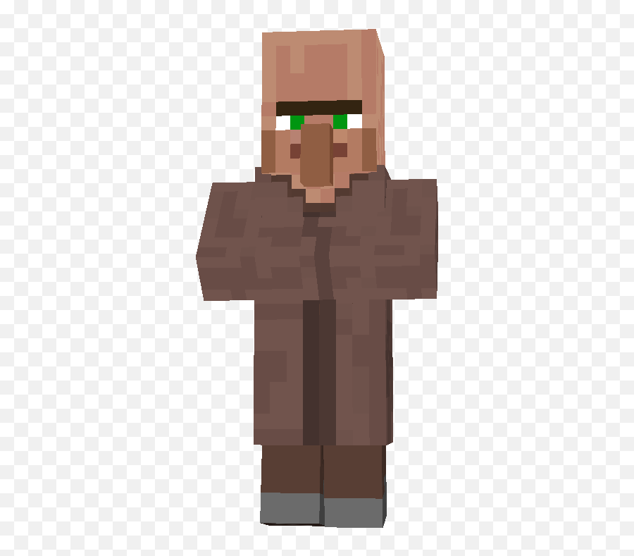 Download Minecraft Villager Farmer - Minecraft Villager Transparent Background Png,Villager Png