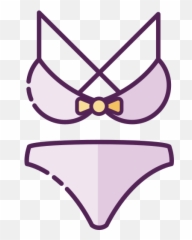 Underwear Set Vector Icons Free Download In Svg Png Format - Women