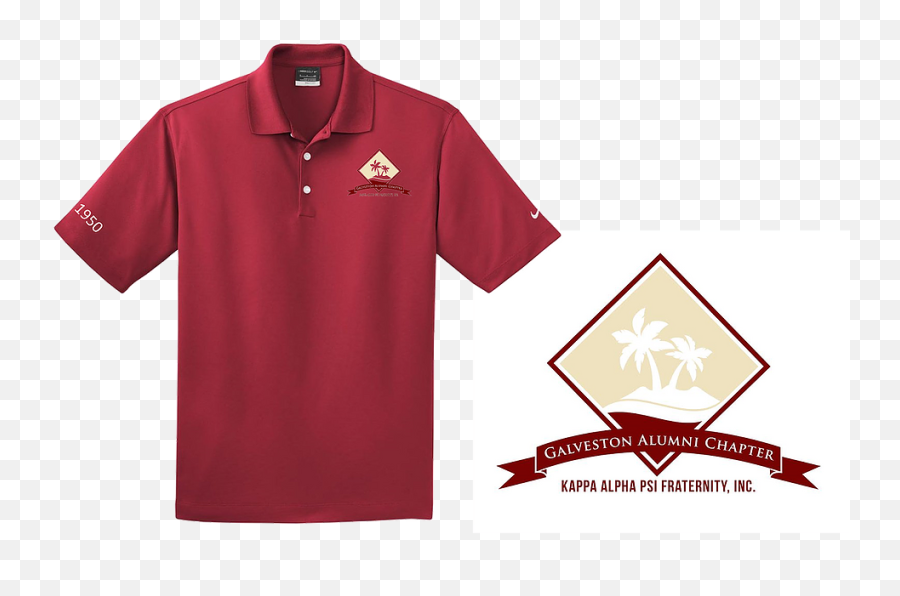 Kappa Alpha Psi Polo Shirts Shop - Short Sleeve Png,Nike Golf Icon Color Block Polo