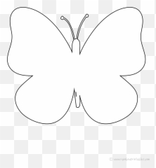 15 Free Butterfly Outline Printable Pages For Kidu0027s Arts - Girly png