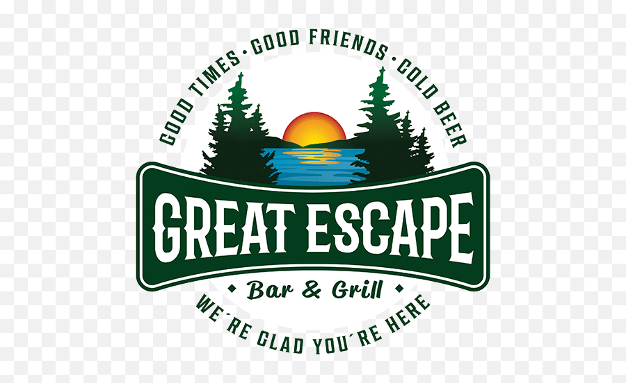 Great Escape Bar U0026 Grill Phelps Wi Food Cabin Rentals - Language Png,Green Beer Icon