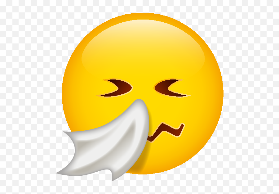 Emoji - Emoji Sneezing Png,Sick Emoji Png