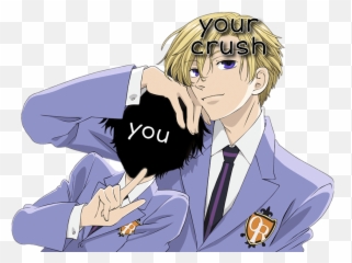 Largest Collection Of Free - Toedit Ouranhighschool Stickers Desktop Ouran Highschool Host Club Png,Tamaki Suoh Icon
