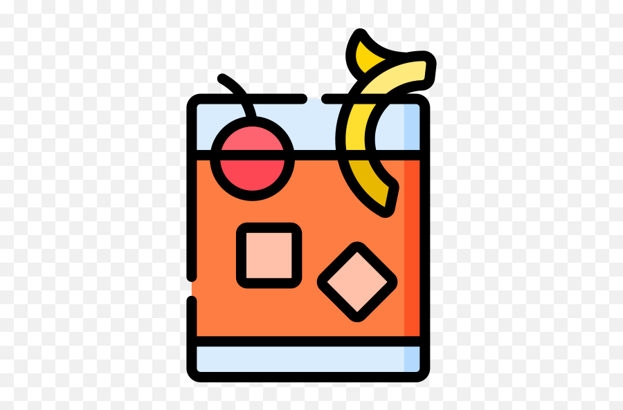 Old Fashioned - Free Food And Restaurant Icons Vertical Png,Old Apple Icon