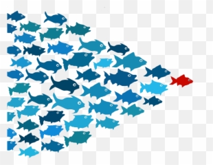 School Of Fish Transparent Png Mart - School Of Fish Clipart,Transparent Fish