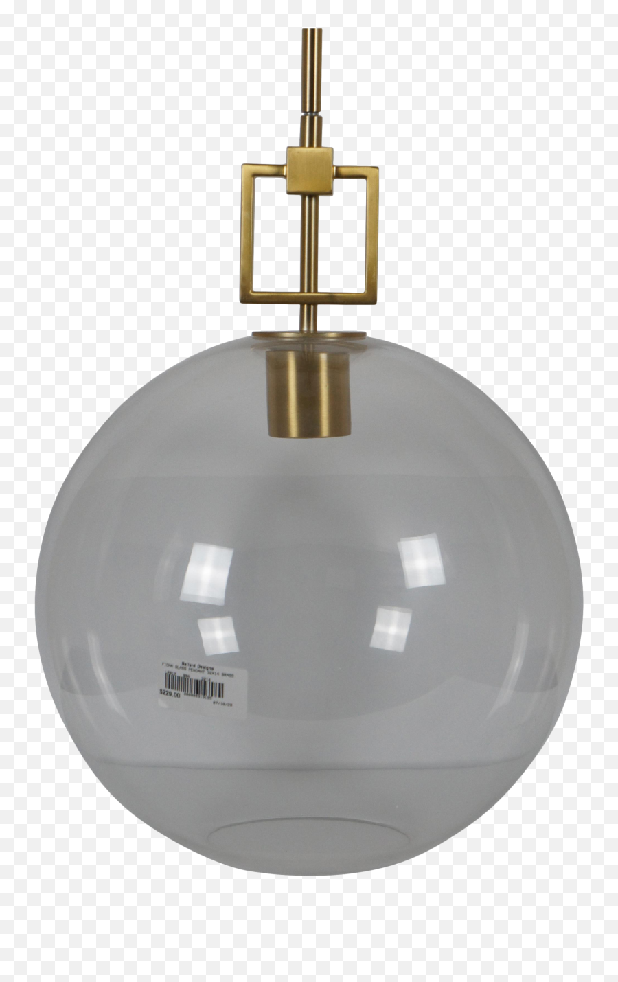 Ballard Designs Modern Fiona Glass Globe Brass Pendant Ceiling Bar Light - Solid Png,Oakley Batwolf American Flag Icon