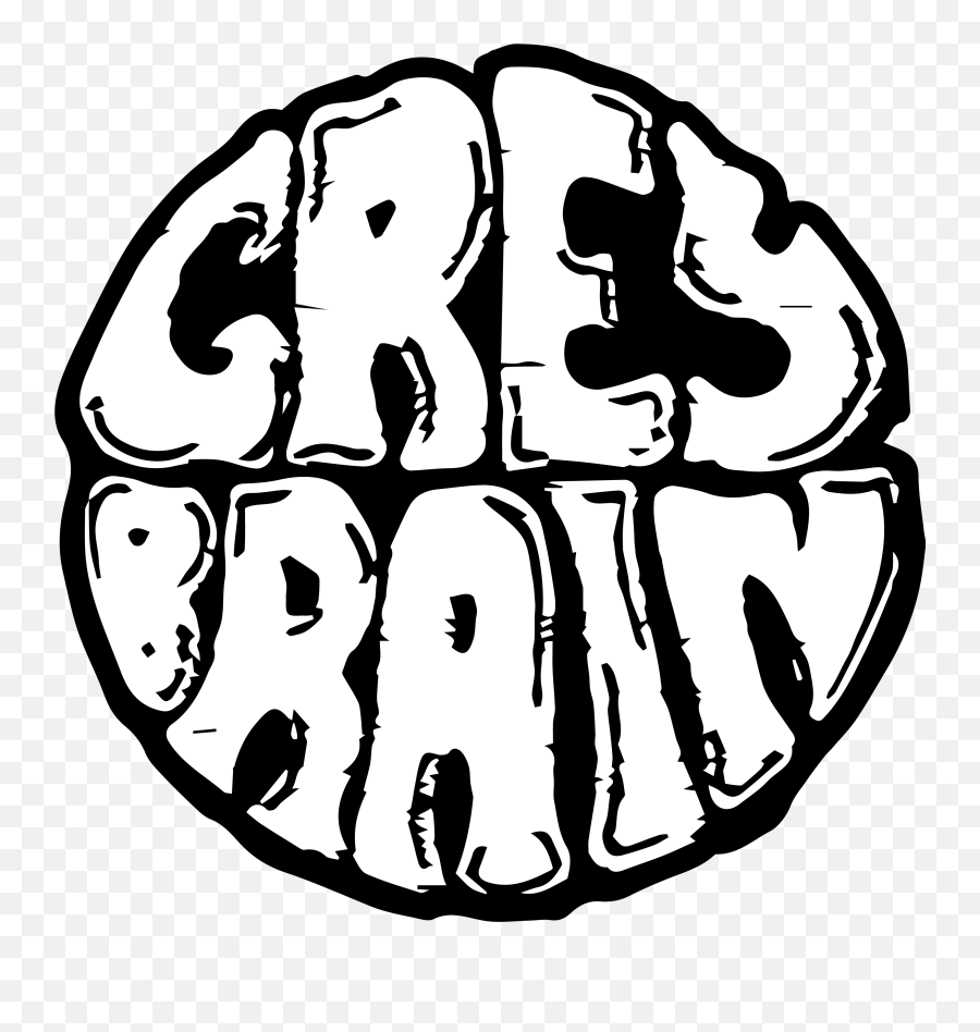 Grey Brain Band Official - Clip Art Png,Brain Logo