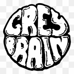 Grey Brain Band Official - Clip Art Png,Brain Logo