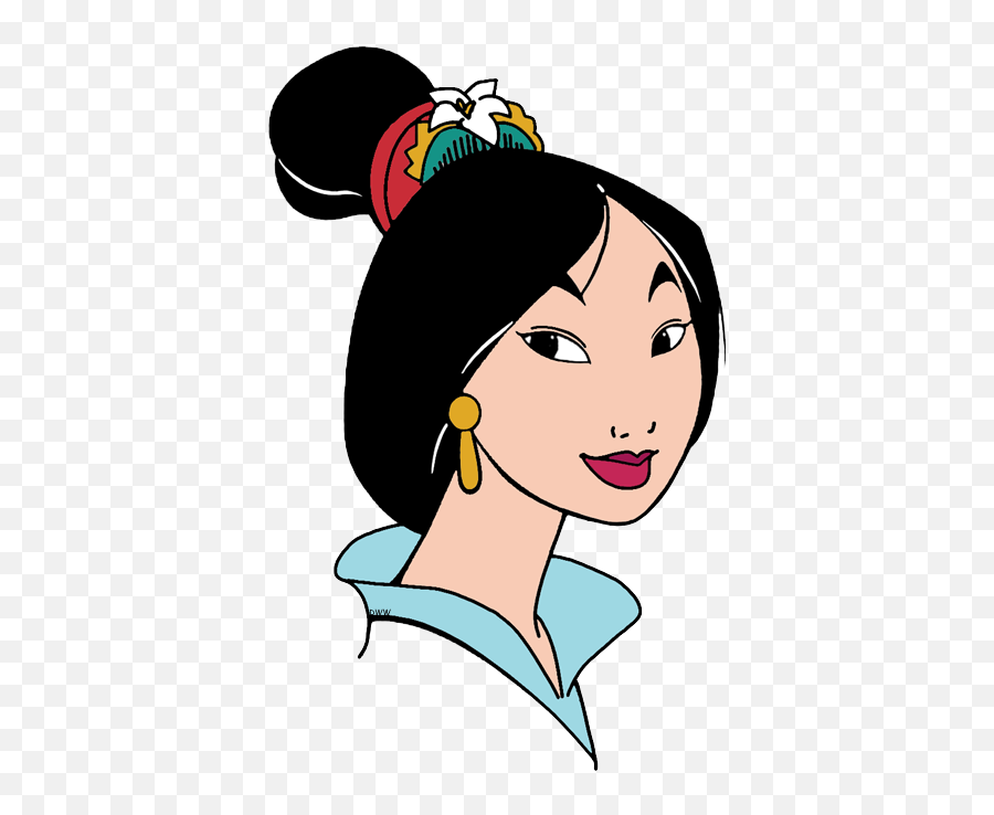 Clipart Of Disney Princess - Mulan Svg Png,Mulan Png.