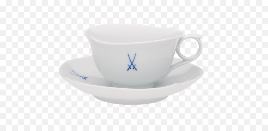 Trademark Meissen Tea Cup With Saucer - Saucer Png,Tea Cup Transparent