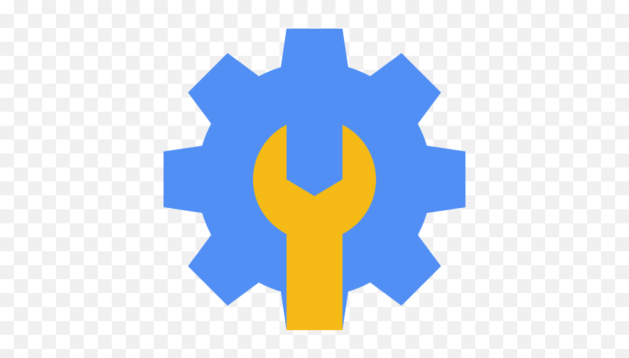 Setting Configure Repair Support Optimization Google - Blue Transparent Gear Icon Png,Google Icon Png