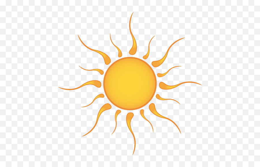Png Hot Sun Transparent Sunpng Images Pluspng - Sun Drawing Clipart Png,Sun Png Icon