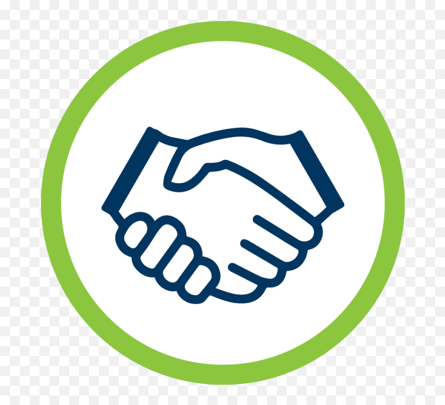 Handshake Icon - Simple Drawing Of Hand Shaking Full Size Shaking Hands Graphic Png,Handshake Icon Png