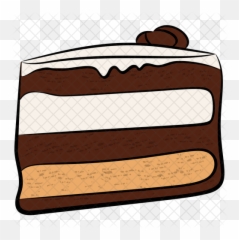 Cake Slice Icon - Chocolate Cake Png,Cake Slice Png