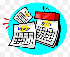 Calendar Cartoon 0 Clip Art - Png