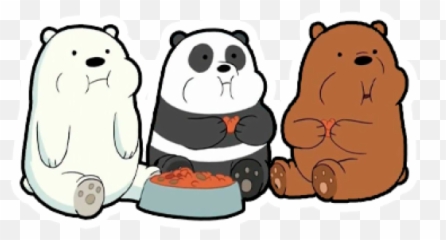 Sticker Maker - We Bare Bears Babies We Bare Bears Wallpaper Hd Png,We Bare Bears Png