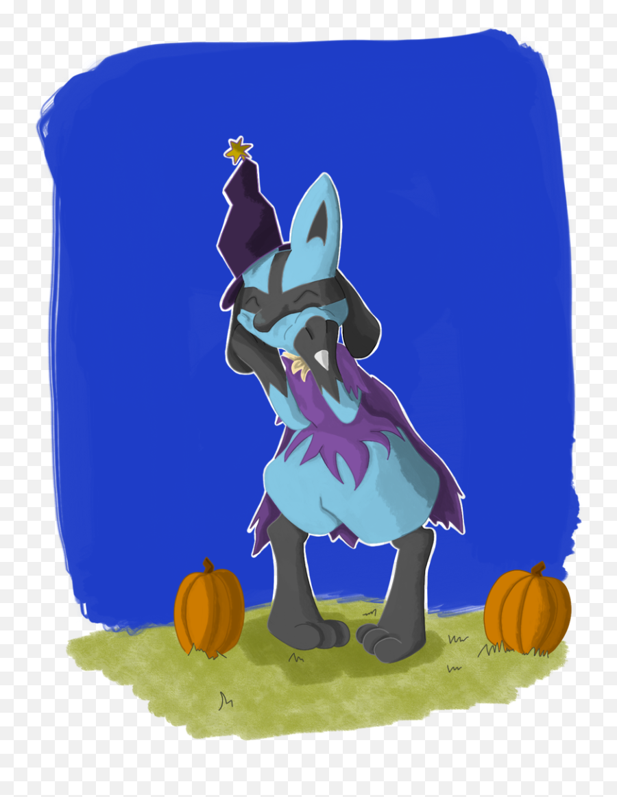 Eyelord - Rt Halloween Lucario For Ya Pokemon Pokemon Illustration Png,Lucario Png