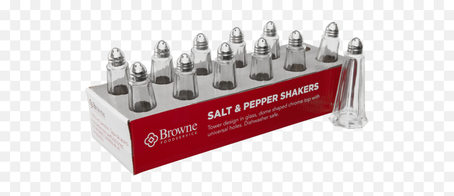 Tower Salt U0026 Pepper Shaker U2013 Brownefoodservice - Bullet Png,Bullet Hole Glass Png