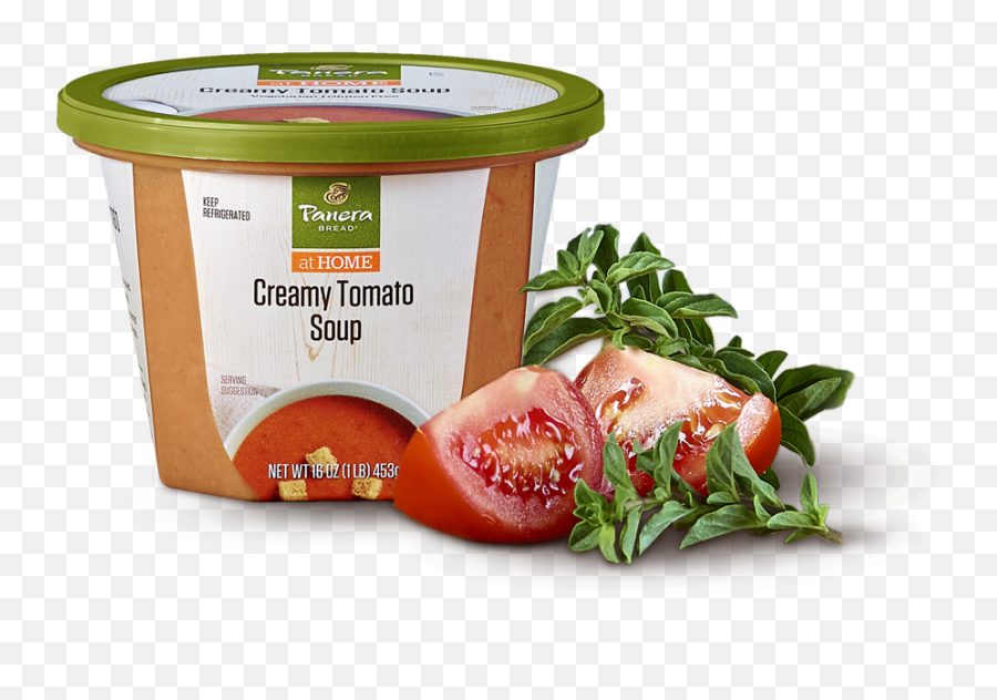 Panera Creamy Tomato Soup - Panera At Home Tomato Soup Png,Tomatoe Png