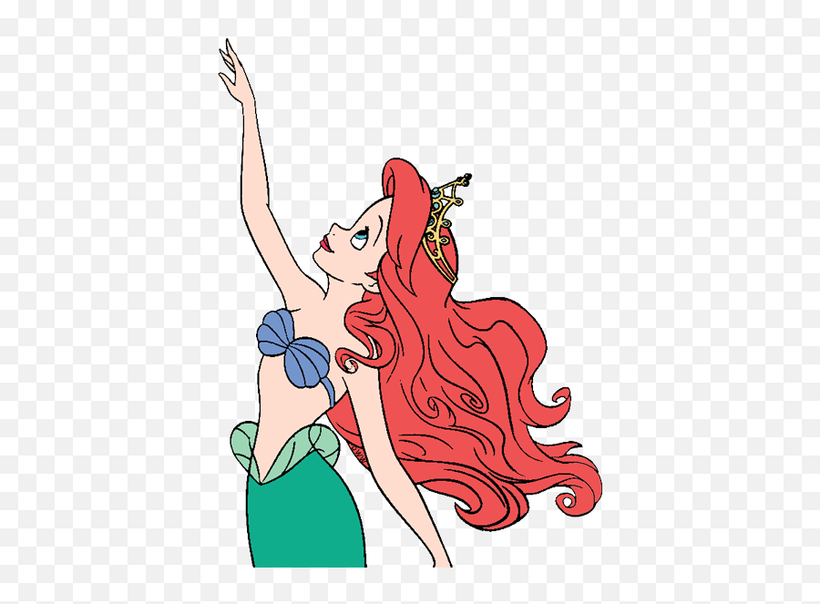 Disney Mermaid Clipart - Ariel Clipart Png,Mermaid Clipart Png