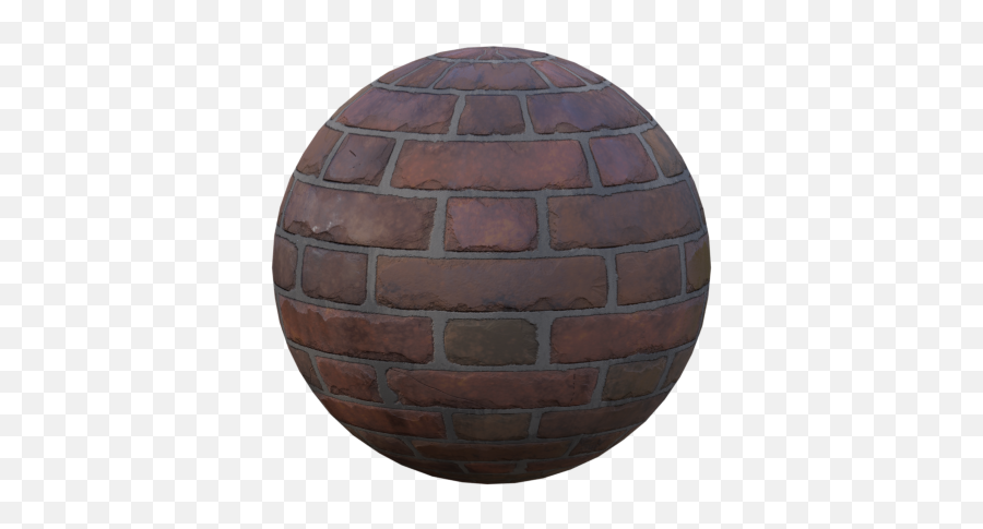 Blenderkit Bricks Material By Vilém Duha - Cobblestone Png,Brick Transparent