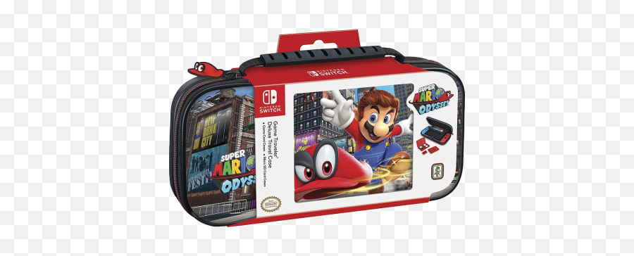 Pouch Case Nintendo Switch Mario Odyssey - Game Traveler Deluxe Travel Case Png,Mario Odyssey Png