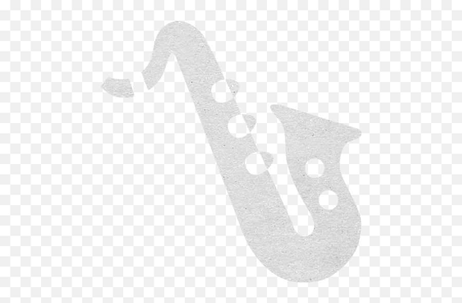 Cardboard Alto Saxophone Icon - Free Cardboard Music Icons Saxophone Icon White Png,Saxophone Transparent