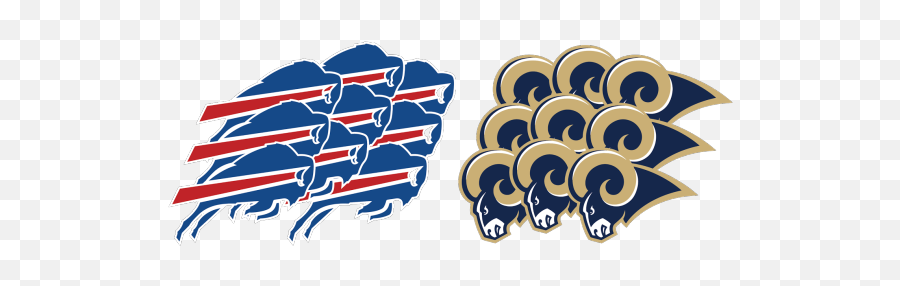 Buffalo Bills U0026 St Louis Rams Nfl Logo - Graphic Design Png,Buffalo Bills Logo Png