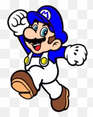 Mario Bros Super - Printable Coloring Page png