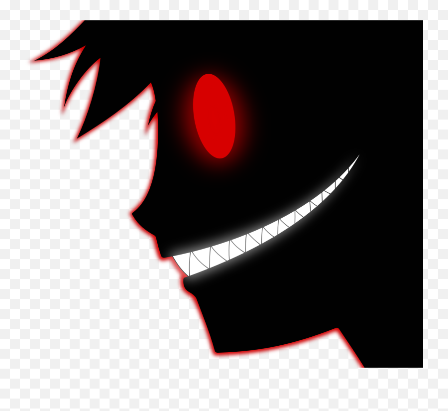 Red Eyes Silhouette Transparent - Anime Boy Red Eyes Png,Red Eyes Transparent