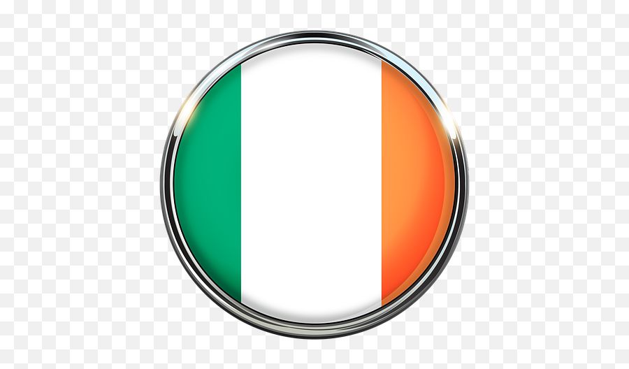 Ireland Europe Flag - Circle Png,Ireland Flag Png