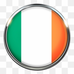 Ireland Europe Flag - Circle png