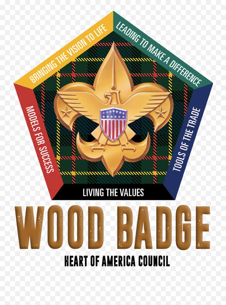 Wood Badge Heart Of America Council - Baden Powell Wood Badge Png,Boy Scout Logo Png