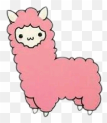 Download Llama Clipart Kawaii - Full Size Transparent Png