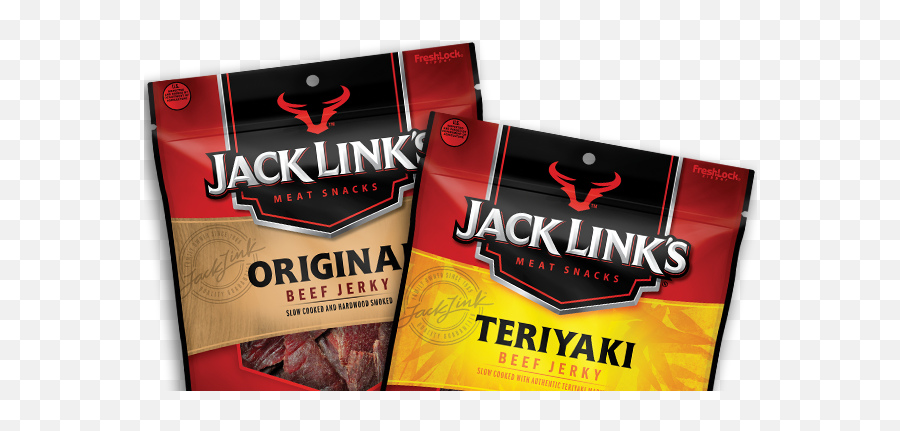 Beef Jerky Protein Snacks Meat Jack Linku0027s - Convenience Food Png,Snack Png