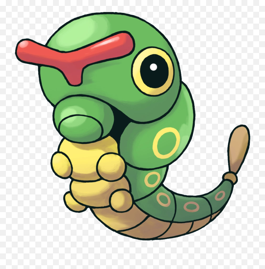 Pokemon Clipart Caterpie - Caterpie Pokemon Png Download Caterpie Pokemon,Weedle Png