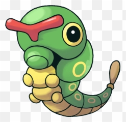 Pokemon Clipart Caterpie - Caterpie Pokemon Png Download Caterpie Pokemon,Weedle Png