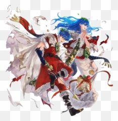 Meet Some Of The Heroes Fe - Fire Emblem Marth Christmas png