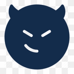 Devil Emoji Emoticon Emotion Smile Smirk - Download Iconfinder Dot png