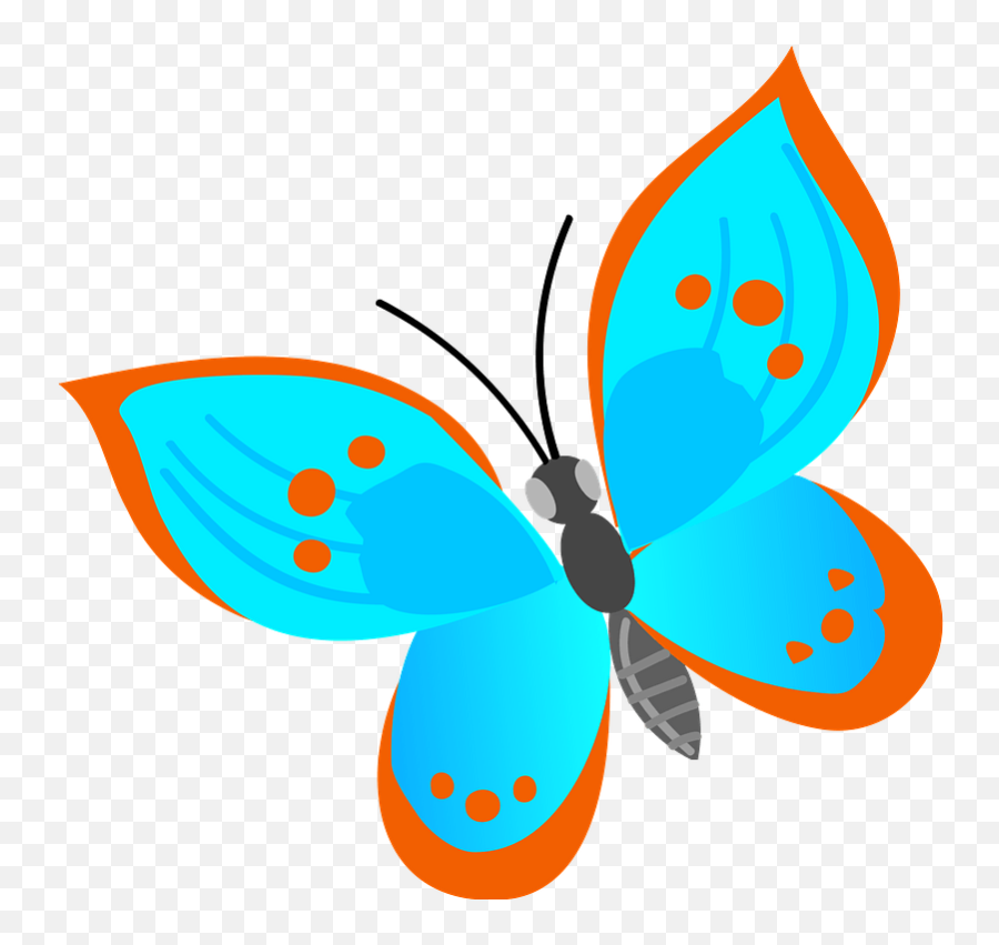 Butterfly Clipart Free Download Transparent Png Creazilla - Girly,Butterfly Transparent Png