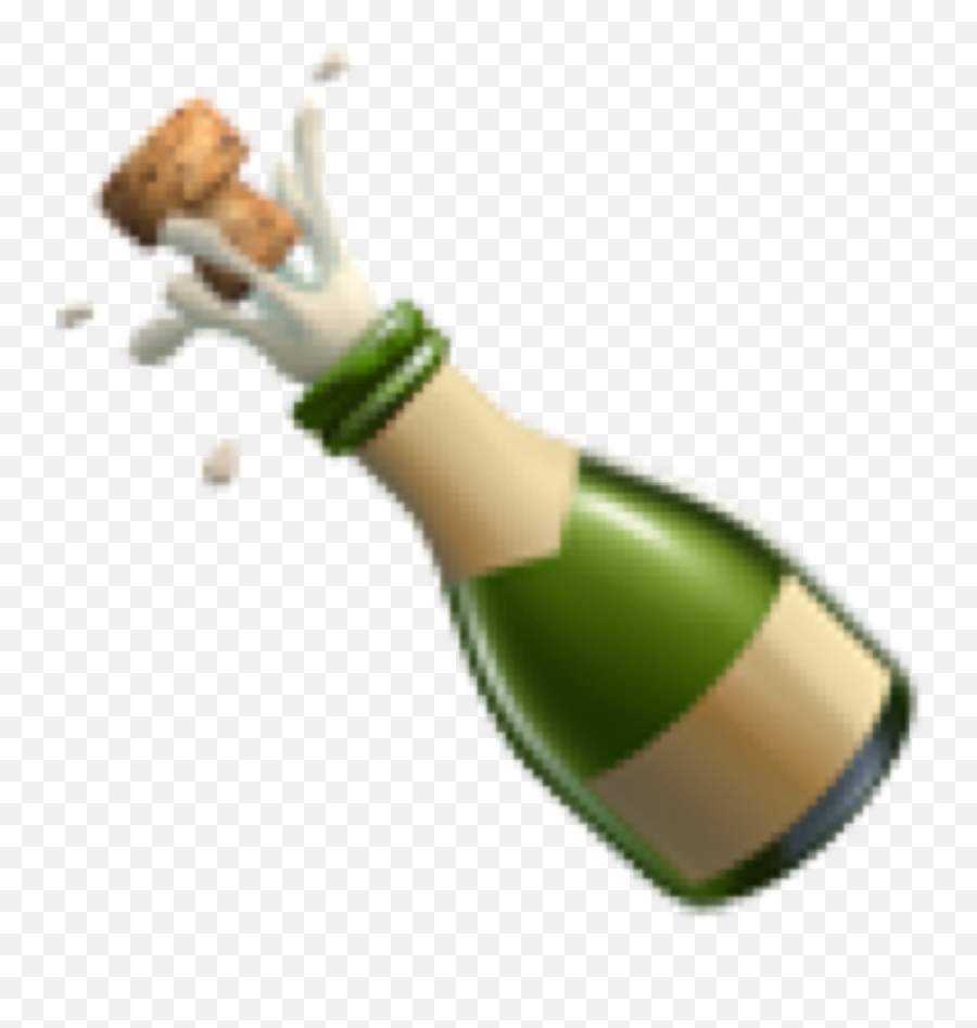 Emoji Iphoneemoji Champagne Bottle Png