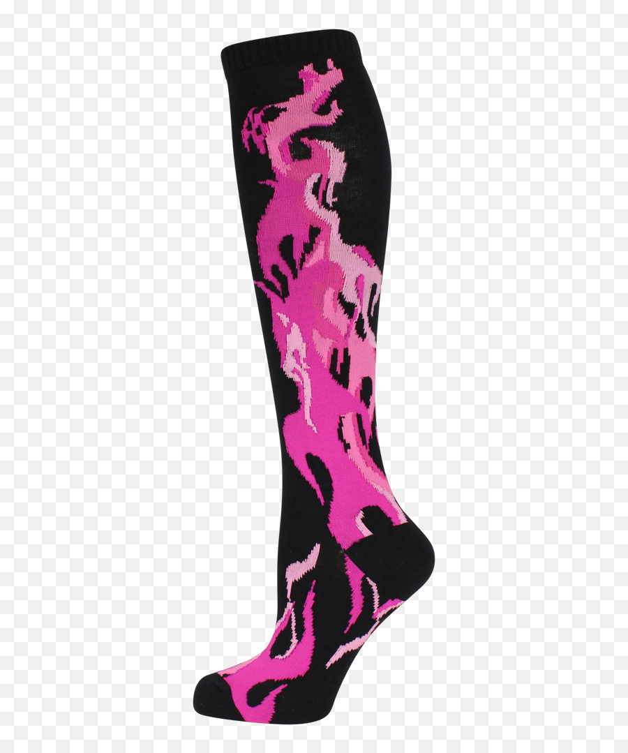 Purple Flames Png - Sock 5541724 Vippng Black Socks With Purple Flames,Purple Flames Png