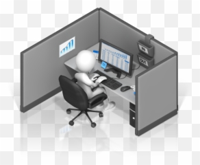 Download Free Head Business Office Projects Cubicle Fax - Clipart png
