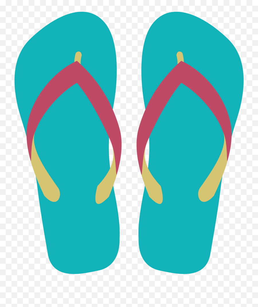 Flip Flop Graphics - Flip Flops Clip Art Png,Flip Flop Icon