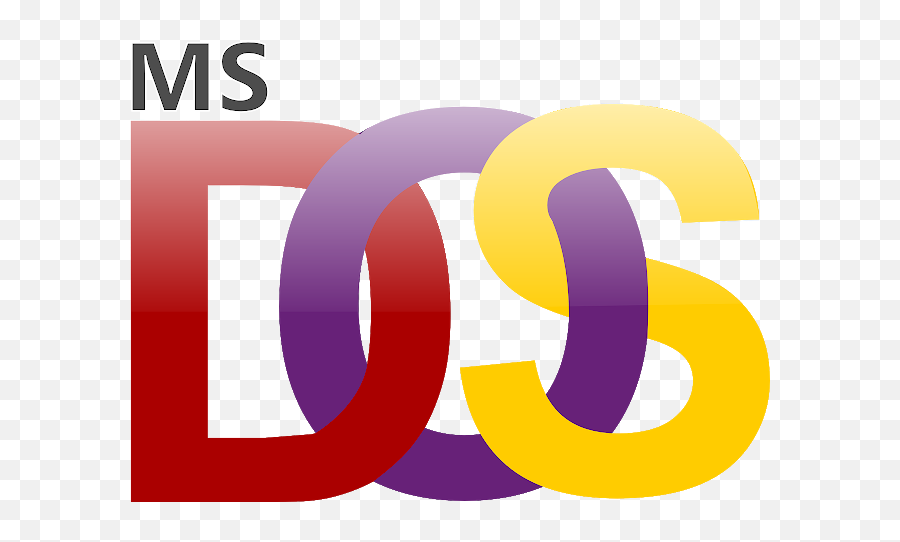 Ms - Disk Operating System Logo Png,Ms Dos Icon