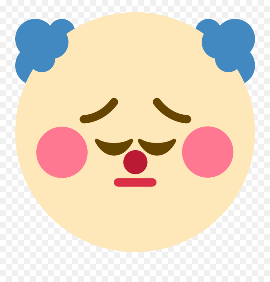 Circle Png Pensive Emoji Transparent